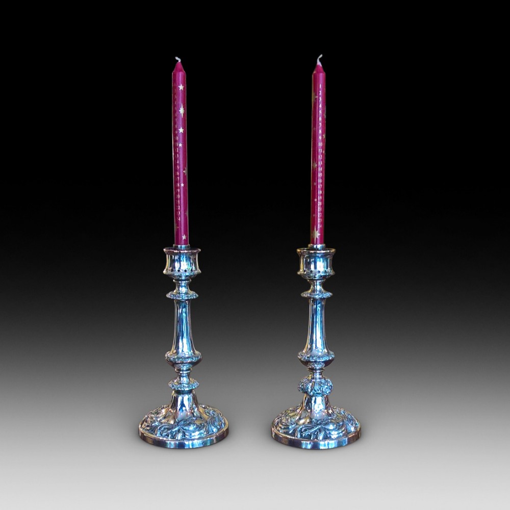 Pair of Victorian Candlesticks