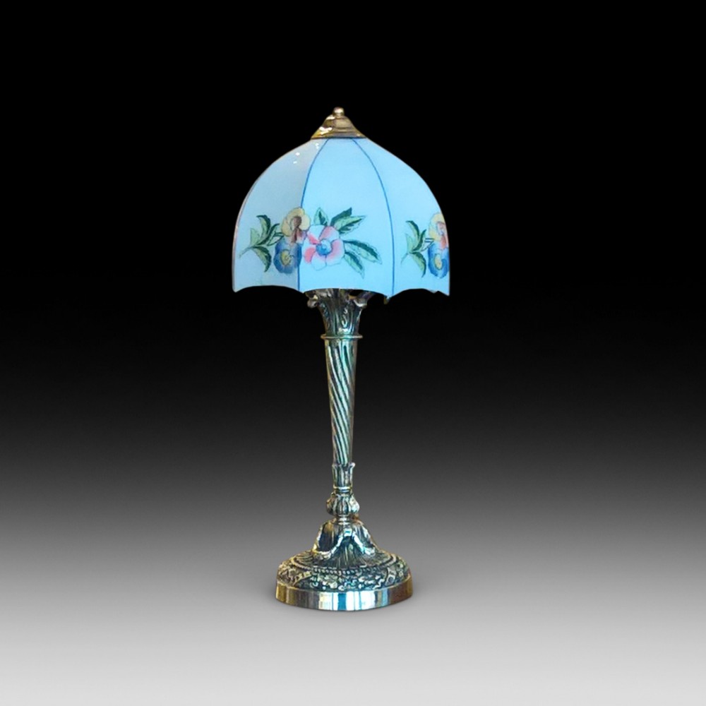 Edwardian Brass Table Lamp