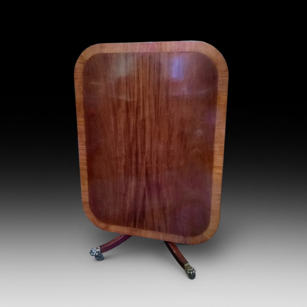 Geoge III Mahogany Tilt Top Breakfast Table