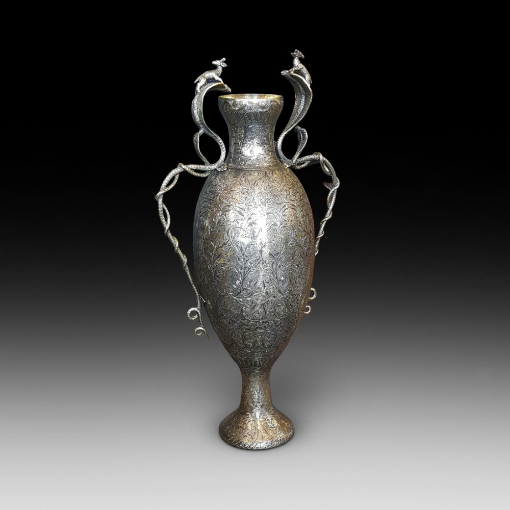 Large Indian Brass Vase c.1900