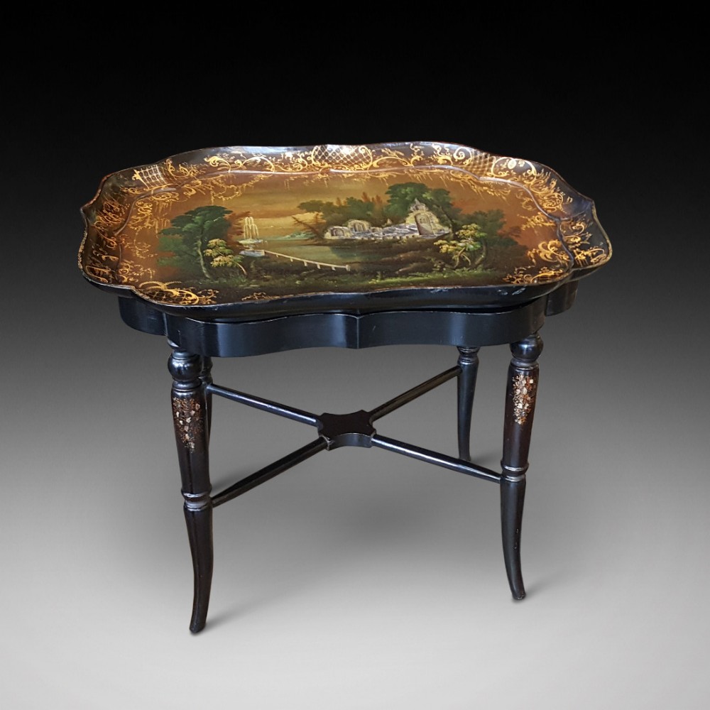 Victorian Papier Mache Tray