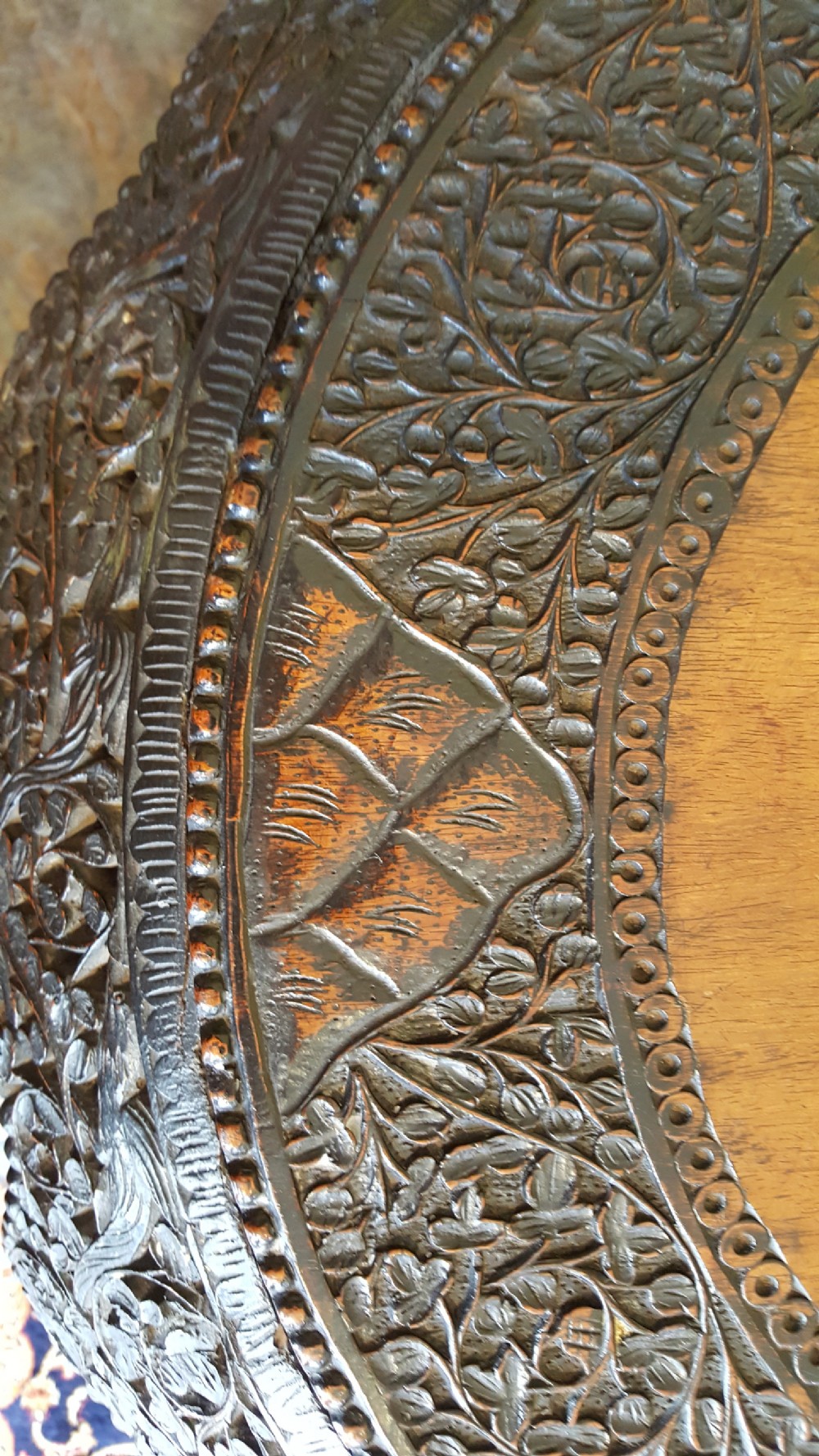 Anglo Indian Padouk Centre Table View III