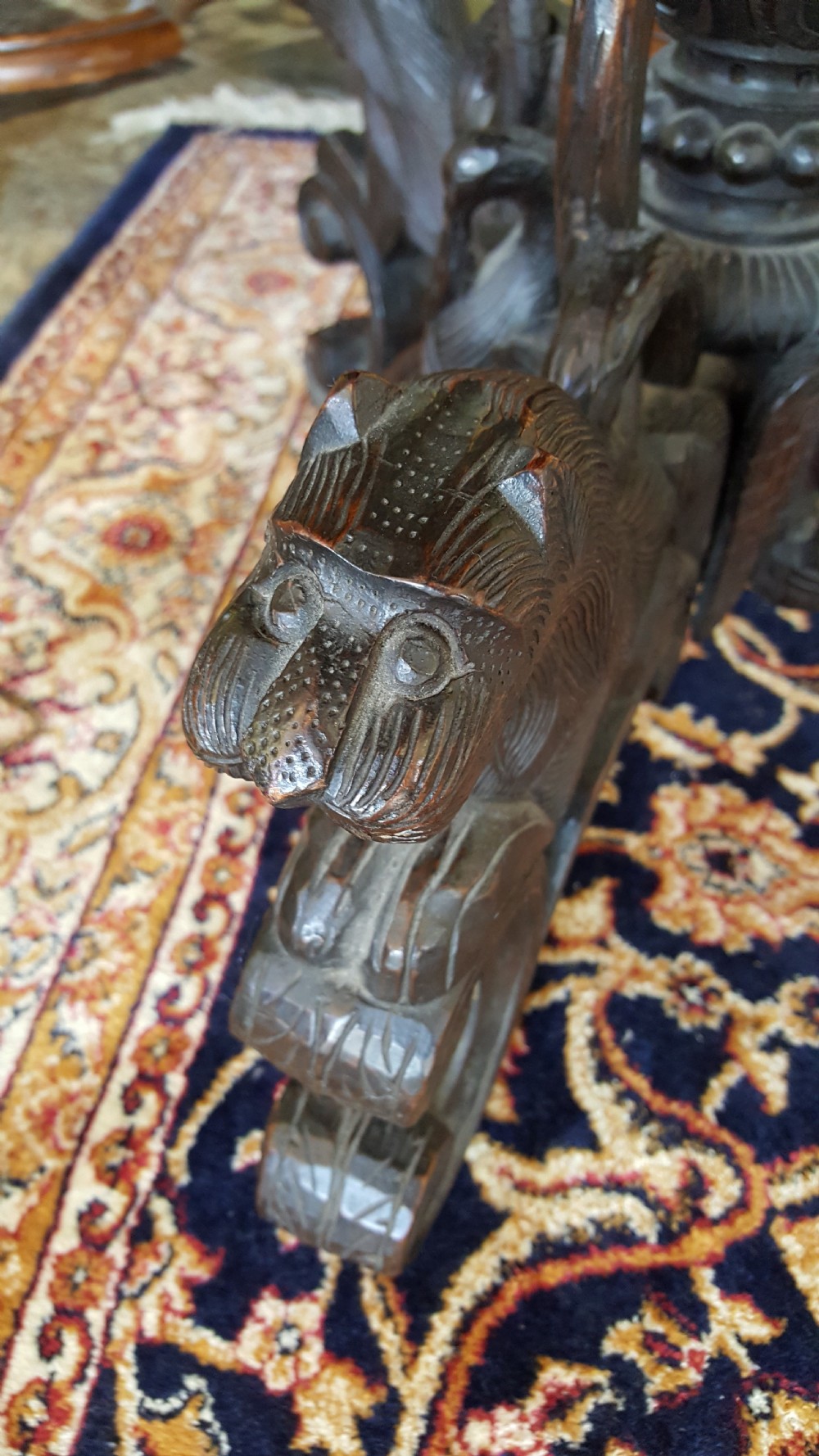 Anglo Indian Padouk Centre Table View VII
