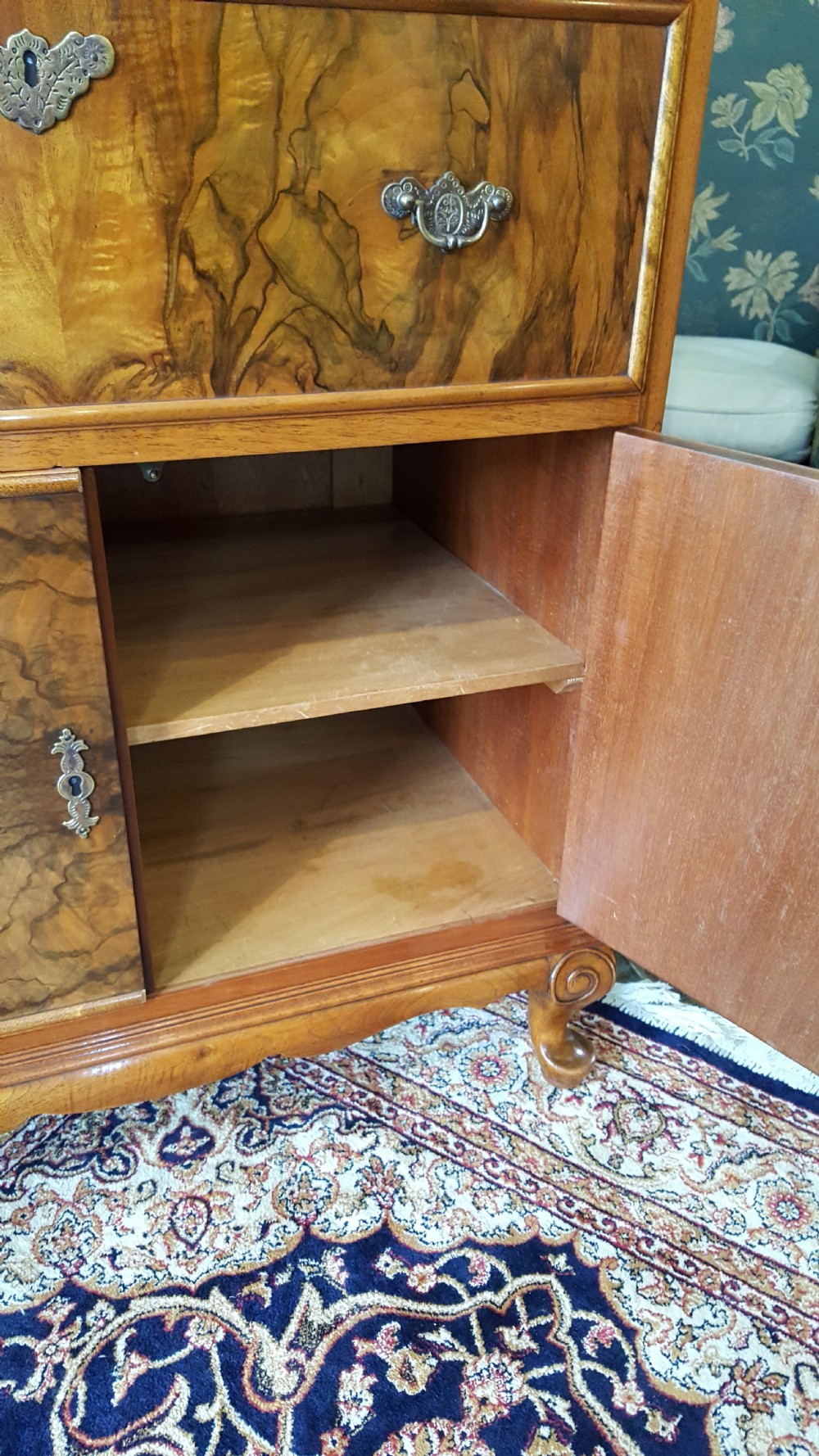 Excellent quality walnut tallboy View VII