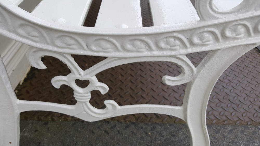 1930's Cast Iron Bench View IV