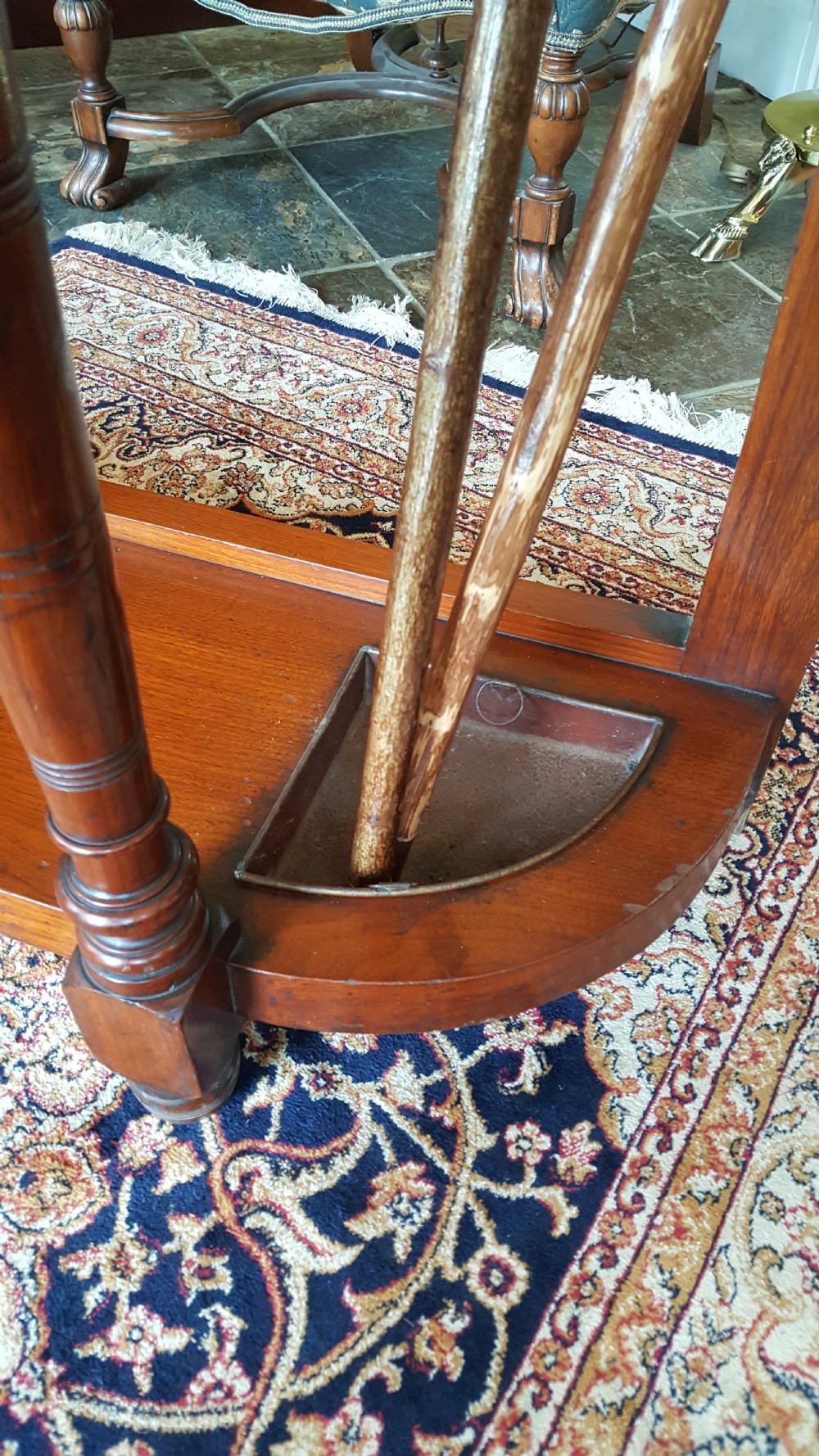 Aesthetic Period Walnut Hall Stand View VIII