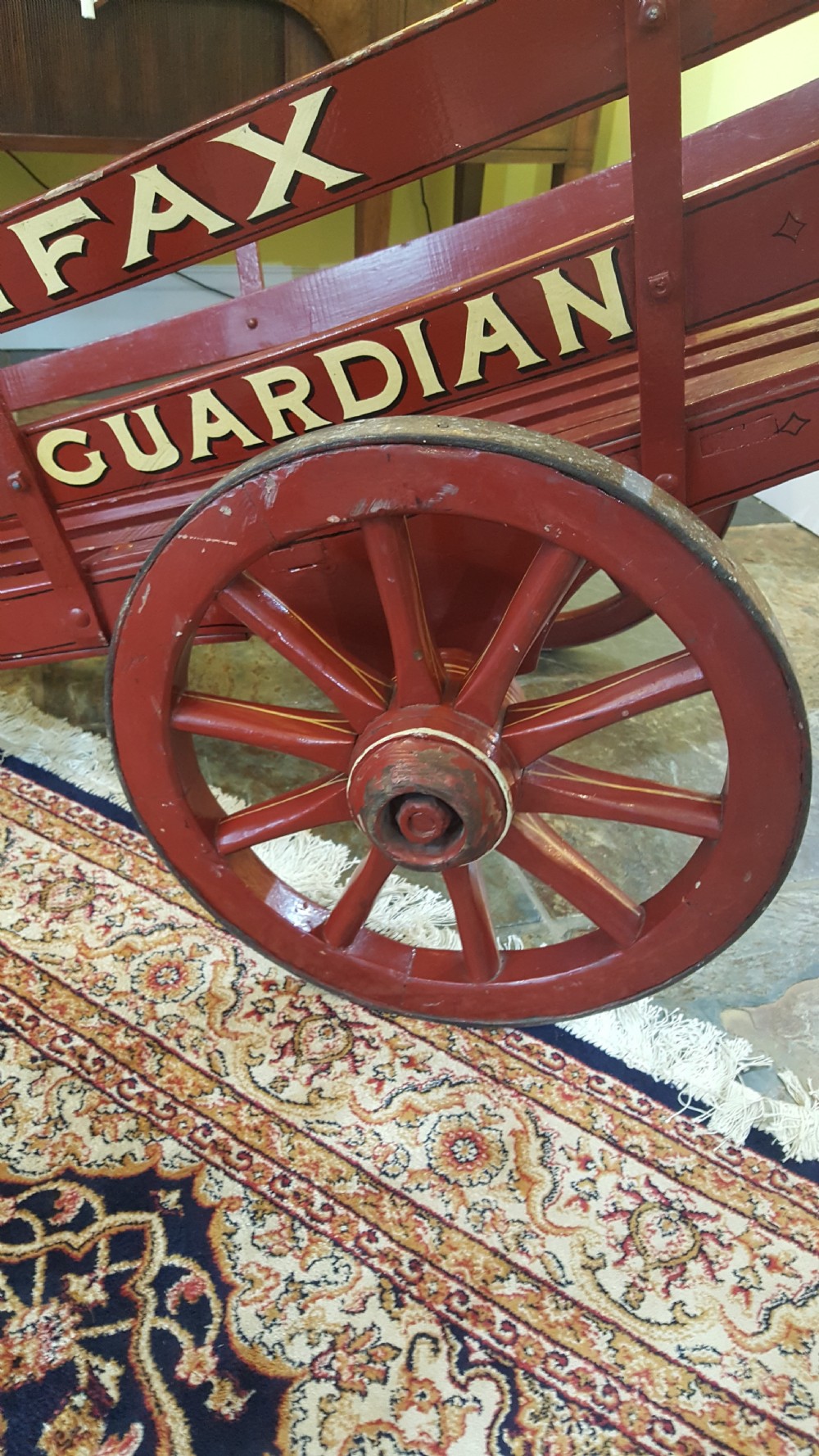 Edwardian Newspaper Cart View III