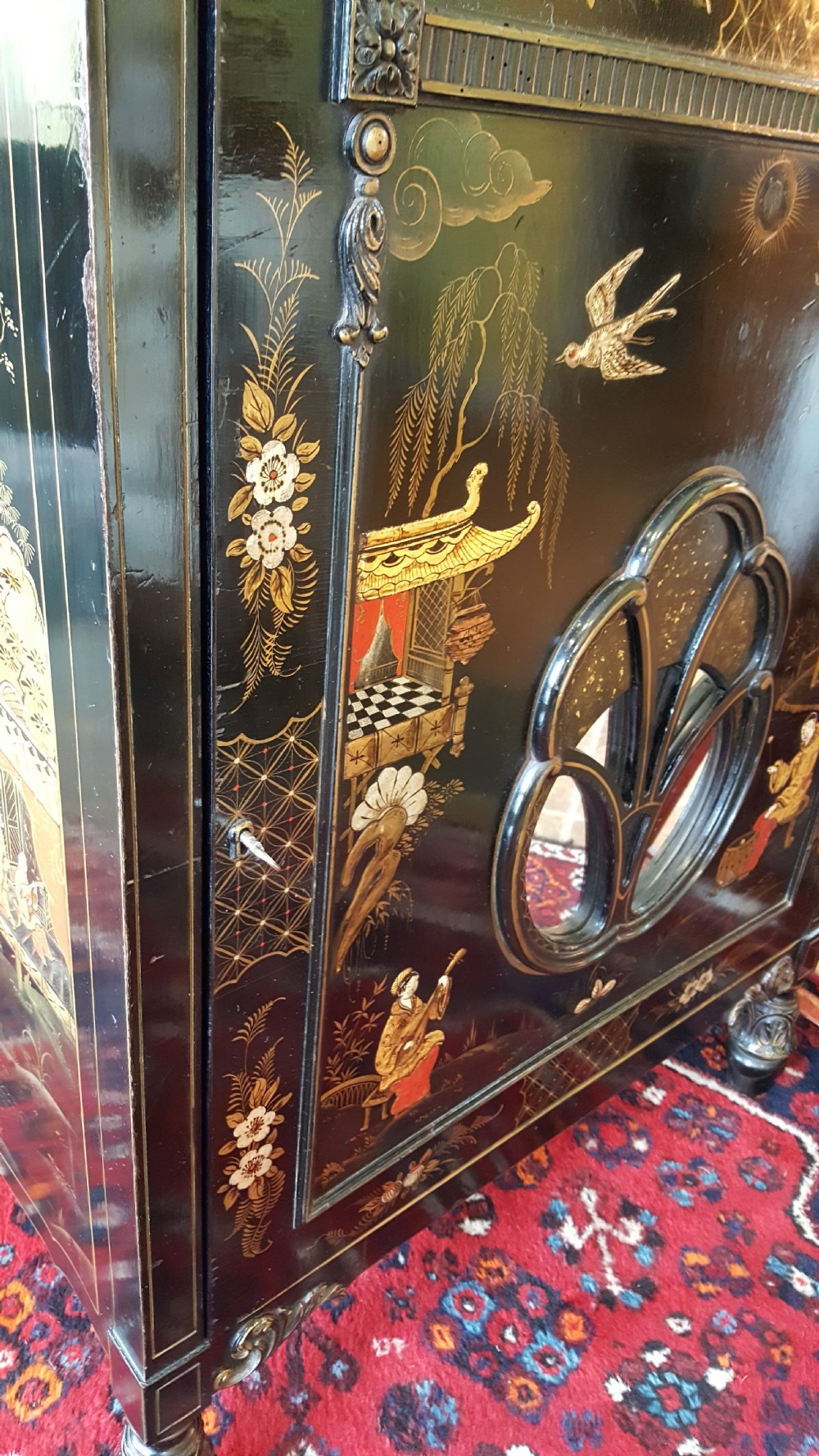1920's Chinoiserie Cocktail Cabinet View VI