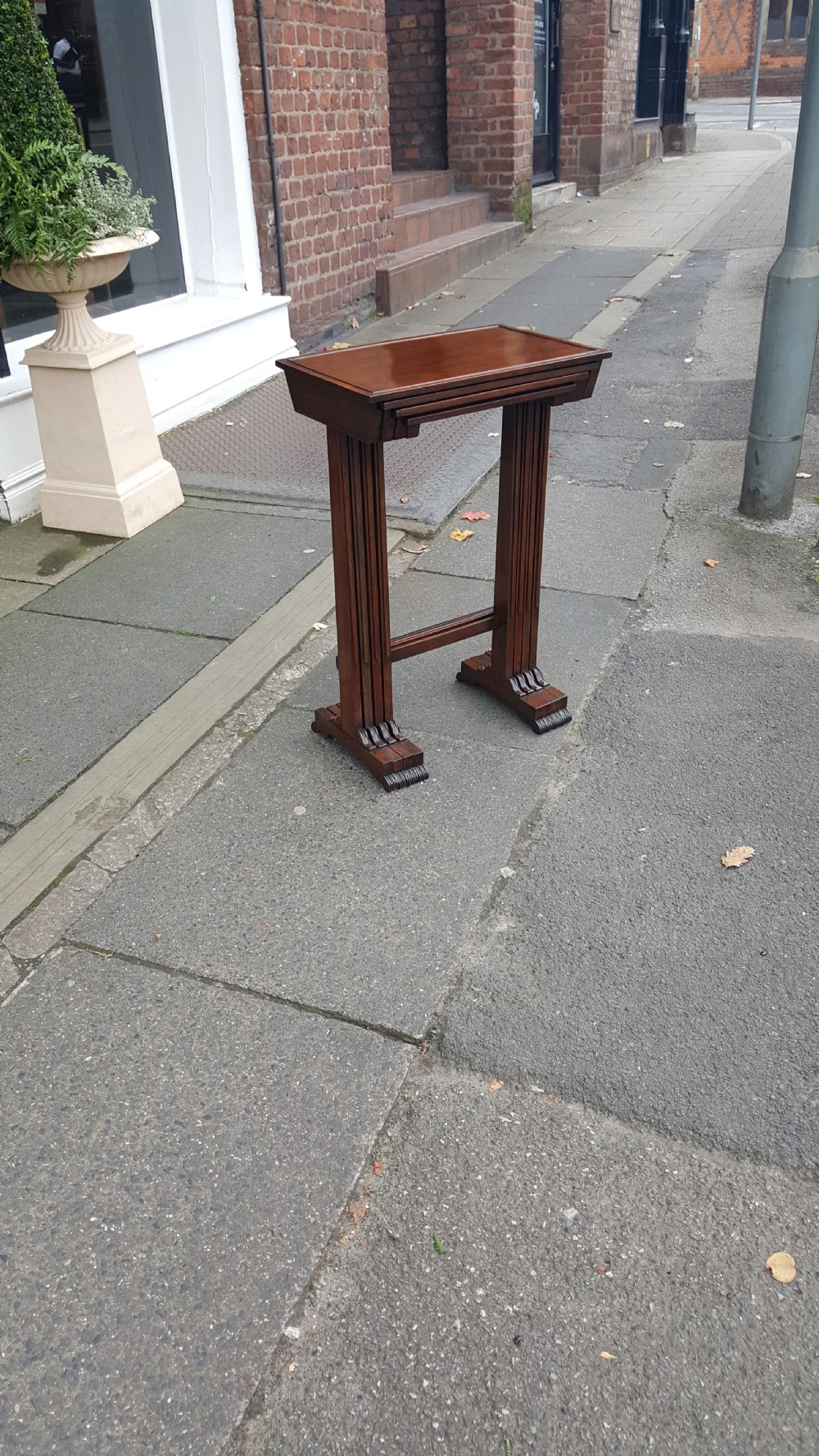 Nest of Four Early 19thC Rosewood Side Tables View II