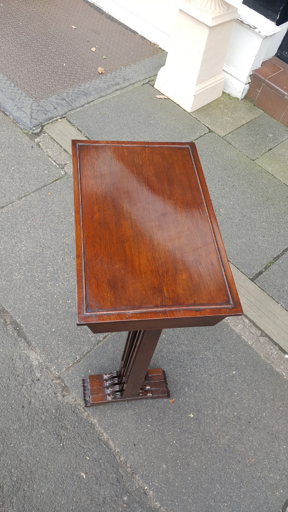 Nest of Four Early 19thC Rosewood Side Tables View V