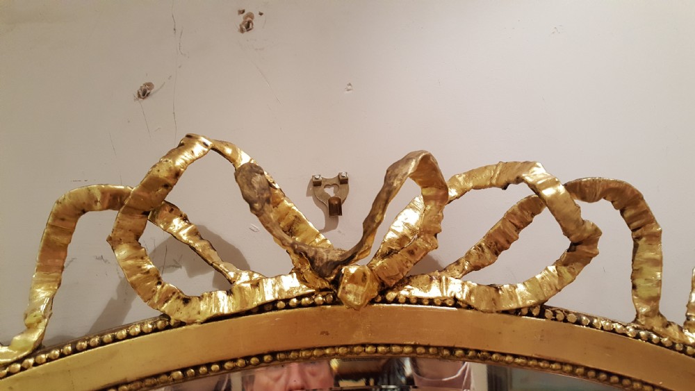 Late 19th Century Ribbon Tie Mirror View II