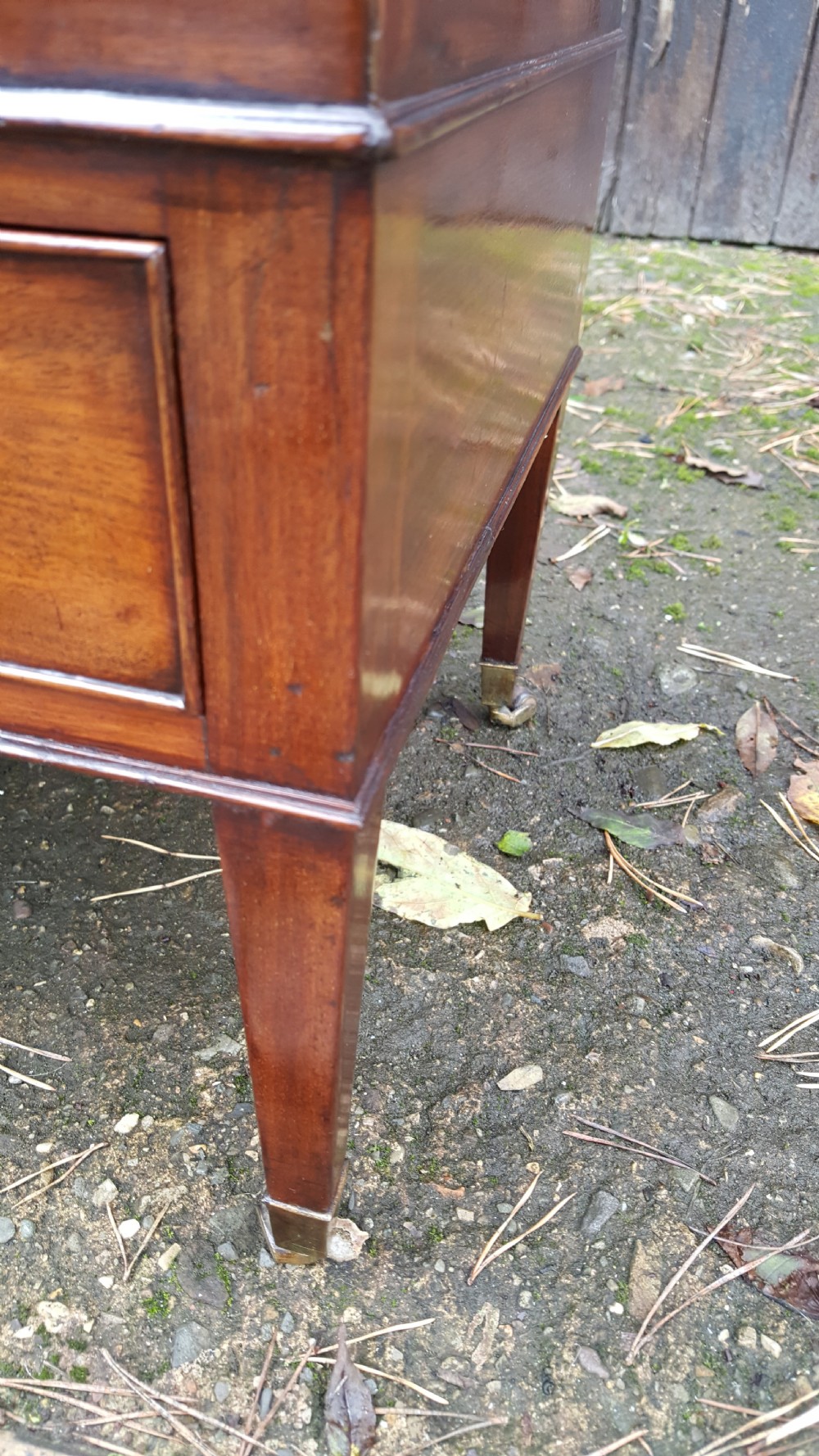 George III Mahogany Canterbury View IV