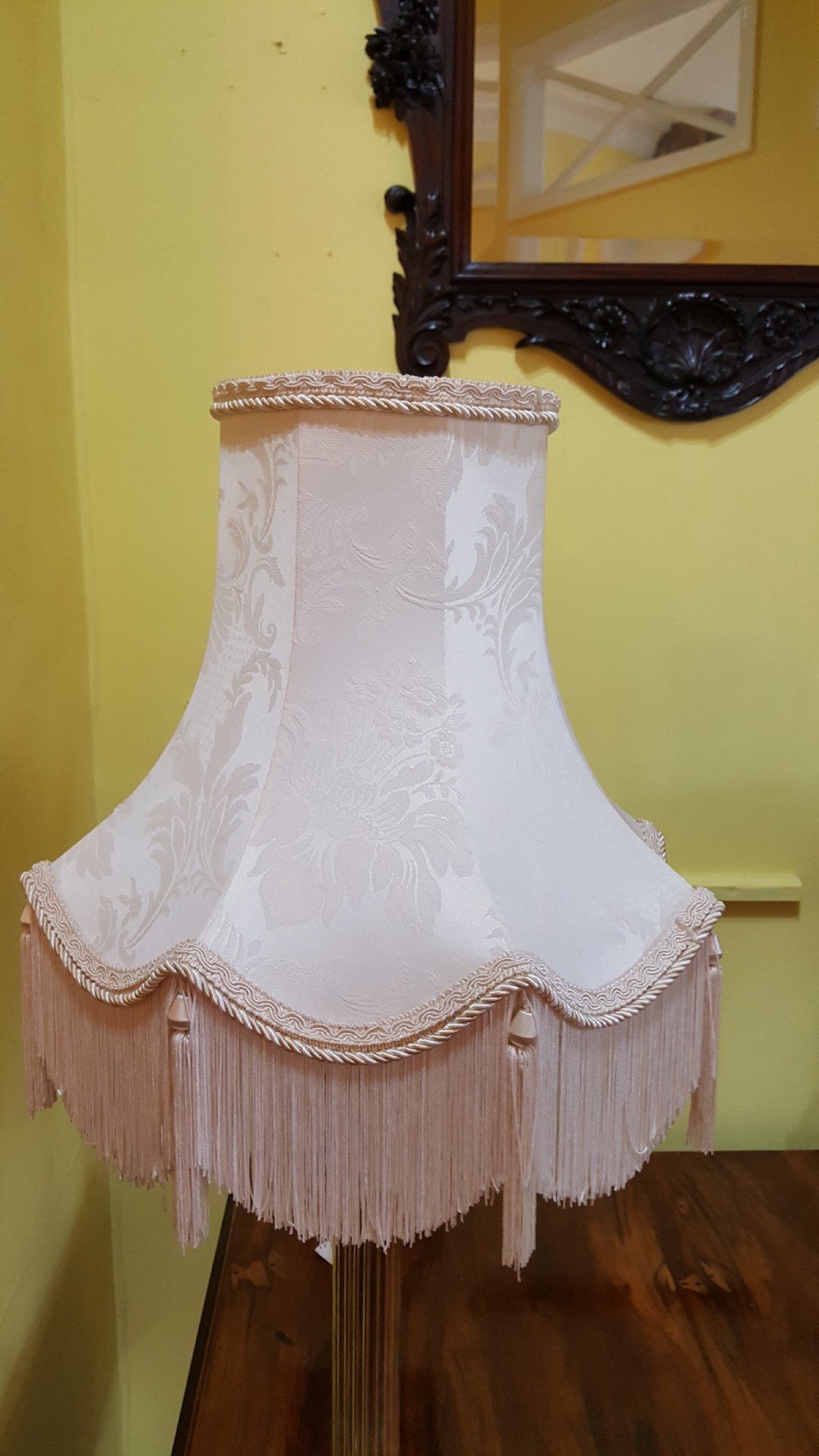 Edwardian Brass Table Lamp View IV