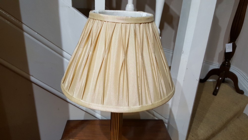 Edwardian Brass Table Lamp View III