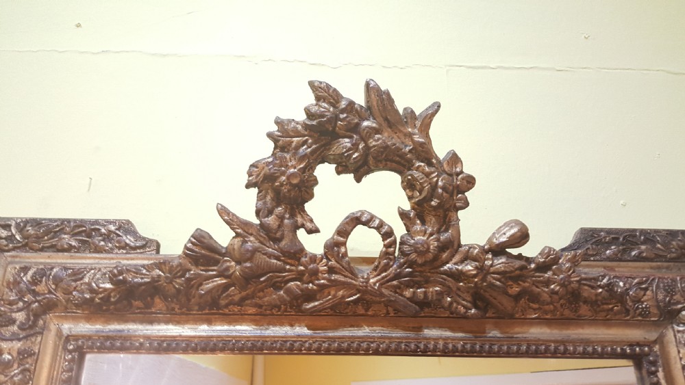 Edwardian Giltwood Wall Mirror View III