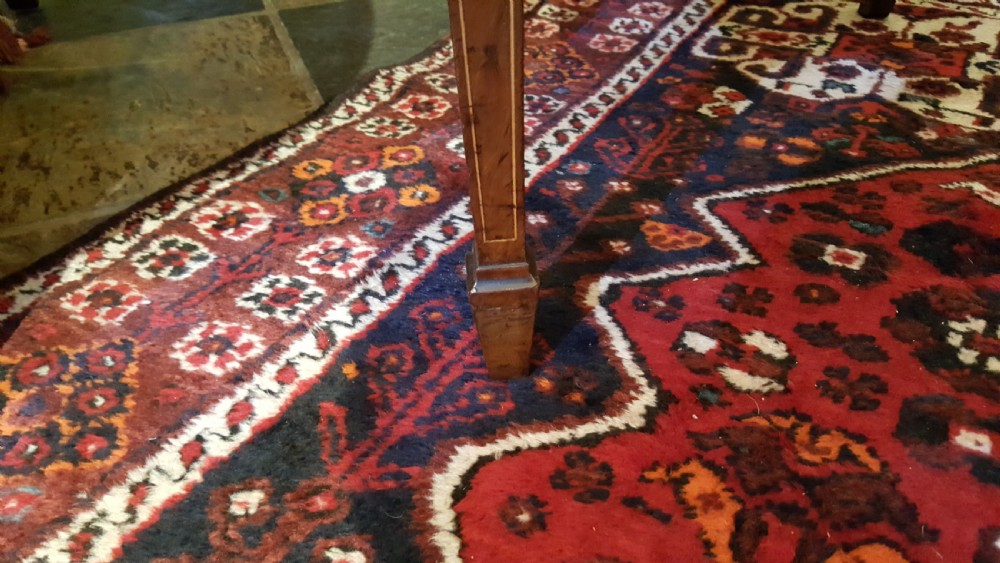 Pair of Edwardian Inlaid Mahogany Salon Chairs View VII