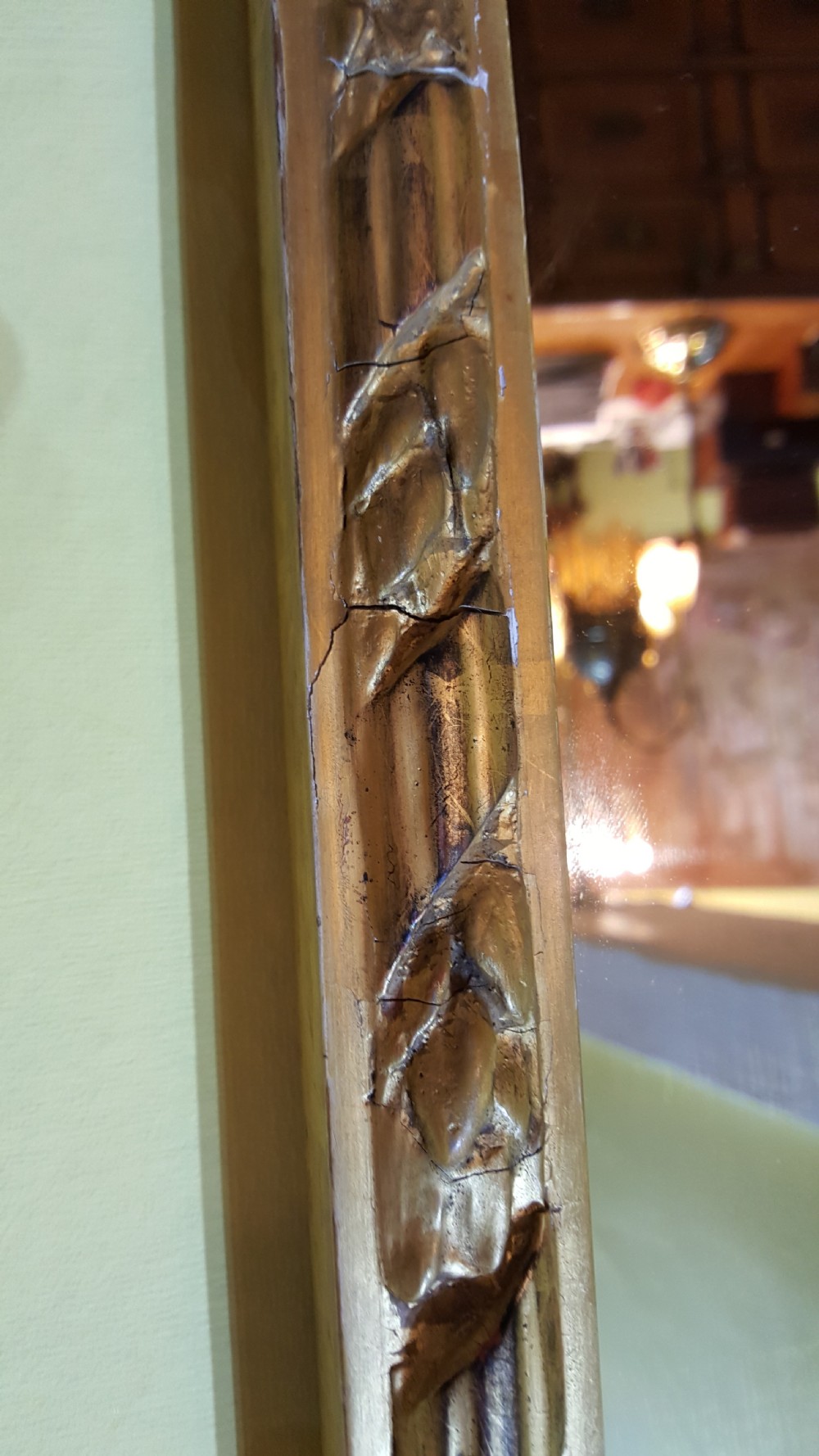 Victorian Giltwood Pier Mirror View IX
