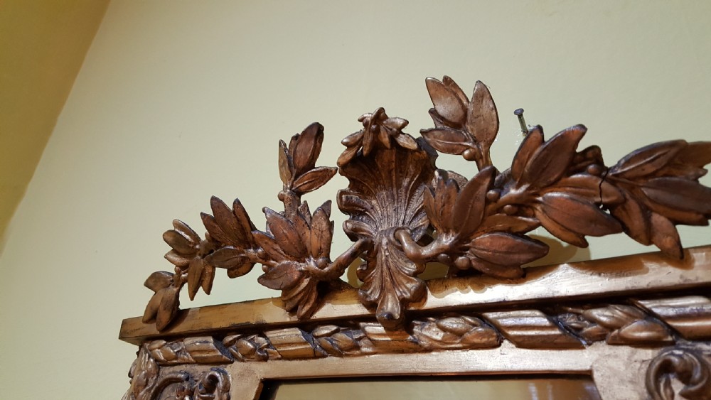 Victorian Giltwood Pier Mirror View X