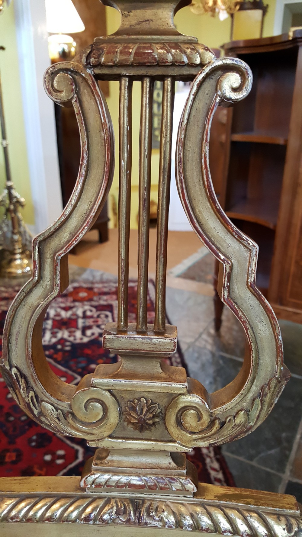 Pair of Late 19th Century Gilded Salon Chairs View XIV