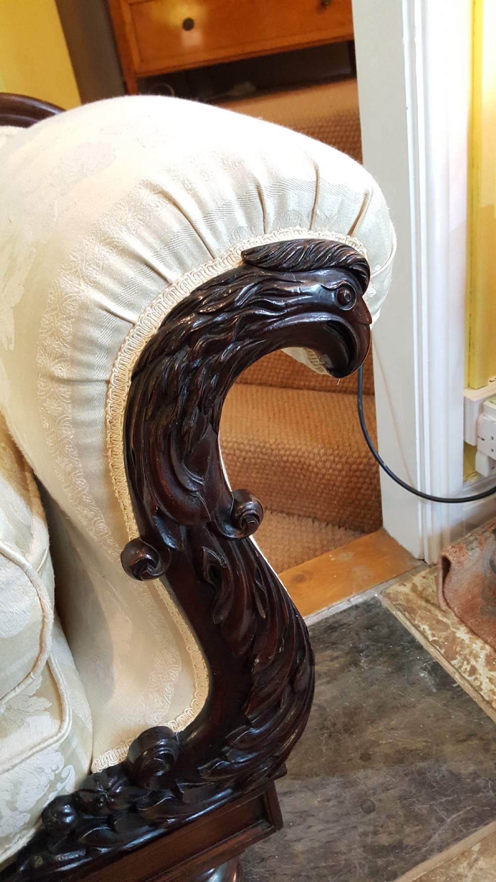 Willam IV Rosewood Chaise Lounge View VIII