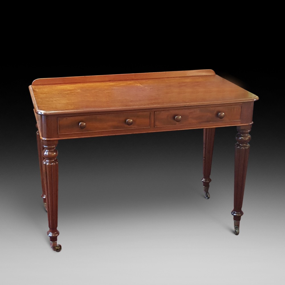 Early Victorian Mahogany Writing Table