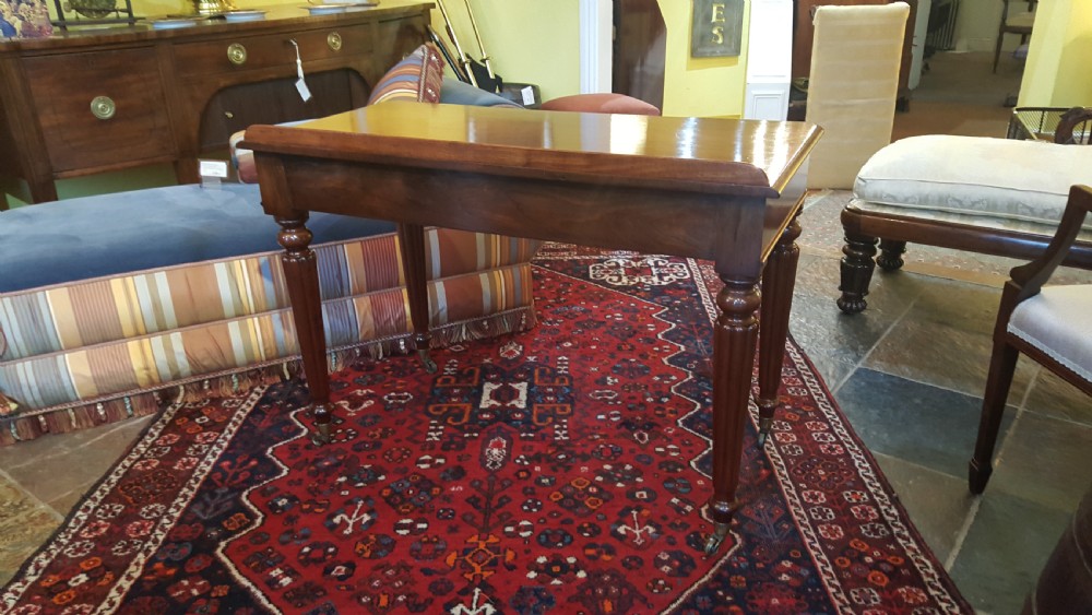 Early Victorian Mahogany Writing Table View VIII