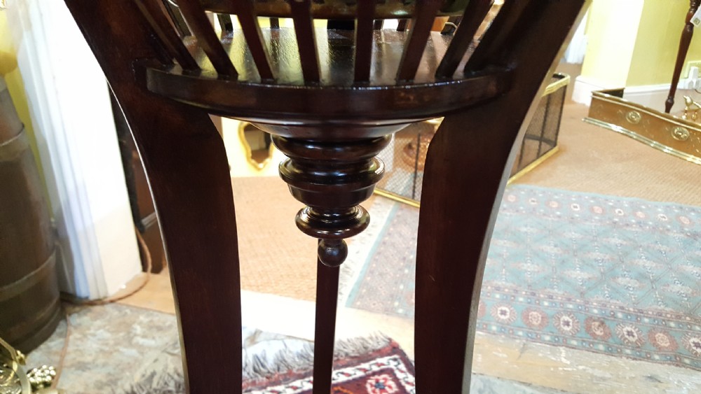 Edwardian mahogany planter View IV