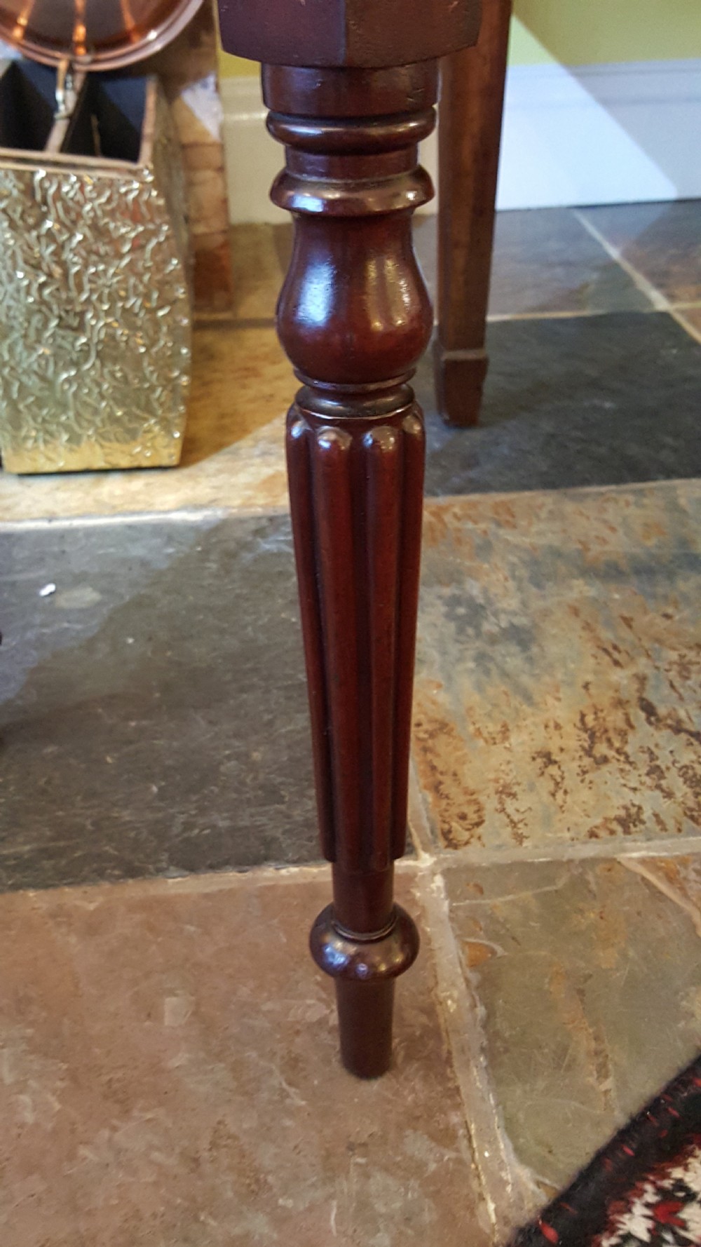 Regency Mahogany Dressing Table Stool View III