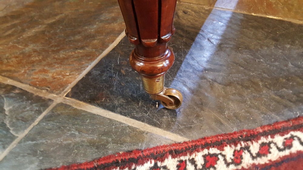 William IV Mahogany Foot Stool View III