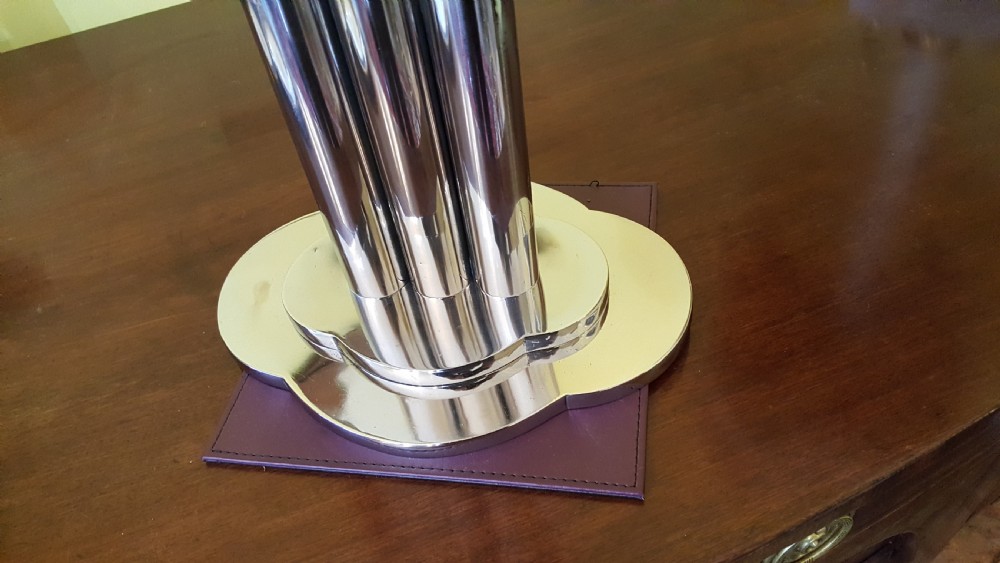 Art Deco Chrome Table Light View IV