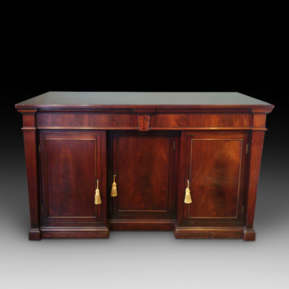 Georgian Cuban Mahogany Sideboard