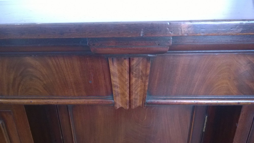 Georgian Cuban Mahogany Sideboard View V