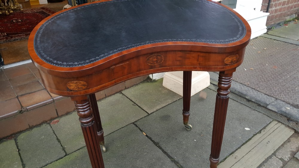 Gillows Kidney Shaped Sloped Desk View III
