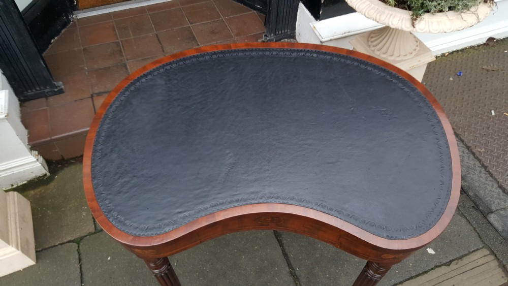 Gillows Kidney Shaped Sloped Desk View IV