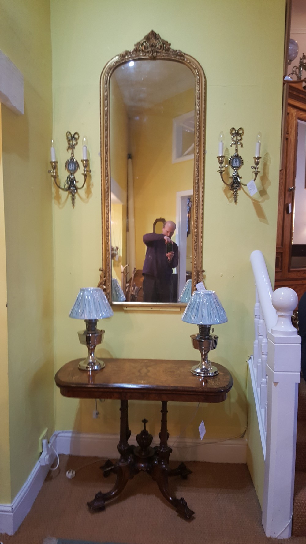 Pair of  Art Deco 1930's Chrome Parafin Lamps View II