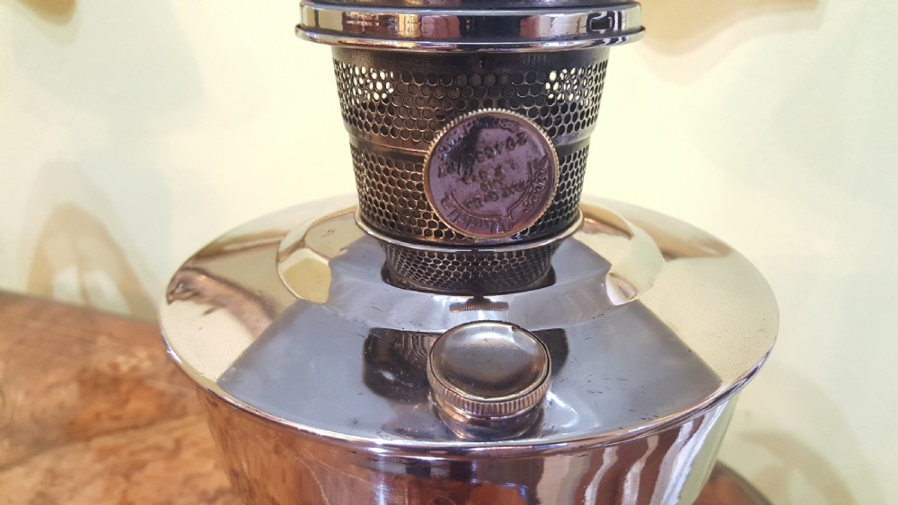 Pair of  Art Deco 1930's Chrome Parafin Lamps View V