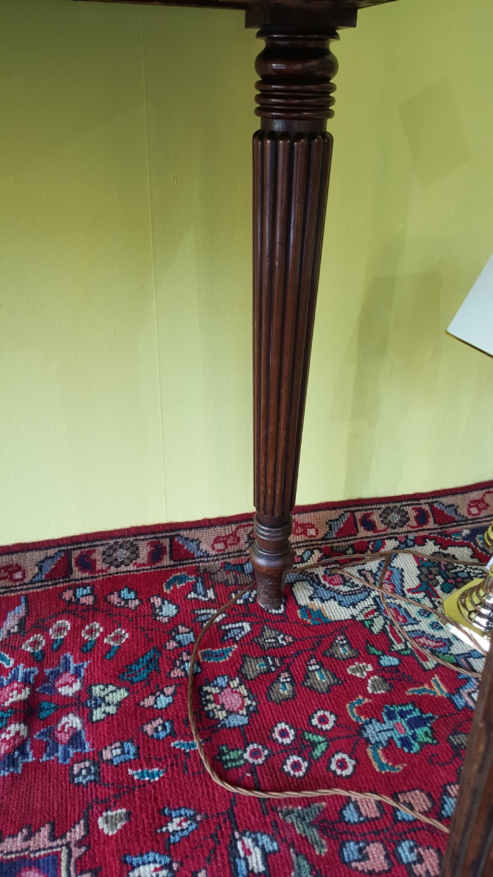 Regency Mahogany Console Table  View III