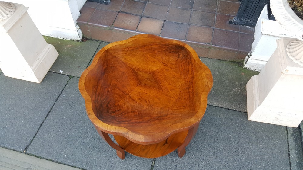 Art Deco Serpentine Coffee Table View III