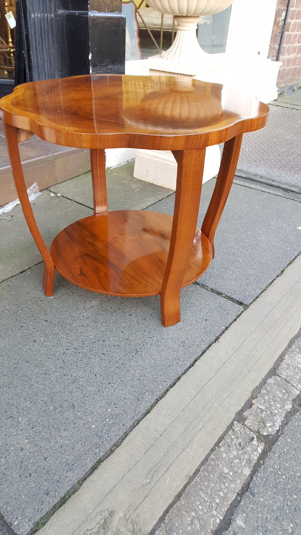 Art Deco Serpentine Coffee Table View IV
