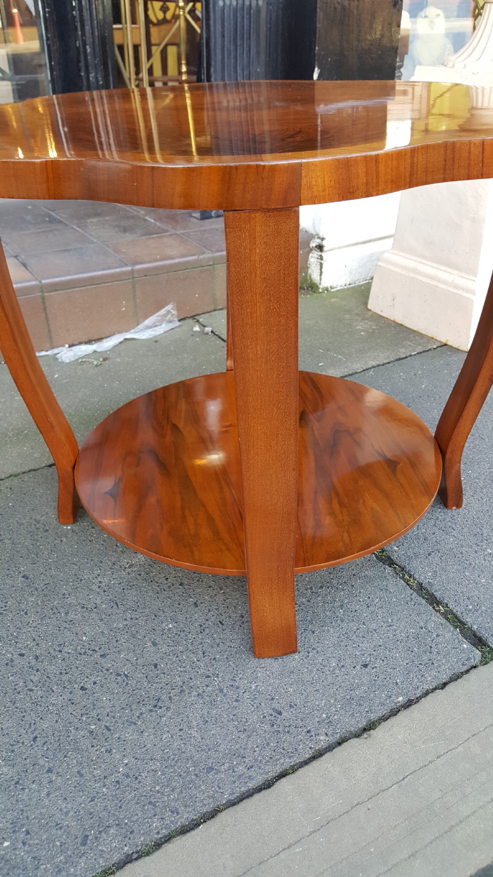 Art Deco Serpentine Coffee Table View V