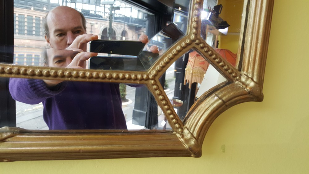 Early 20thC Wall Mirror View II