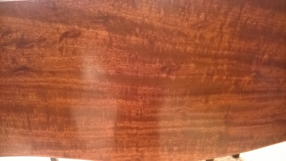 George III Mahogany Pembroke Table View V