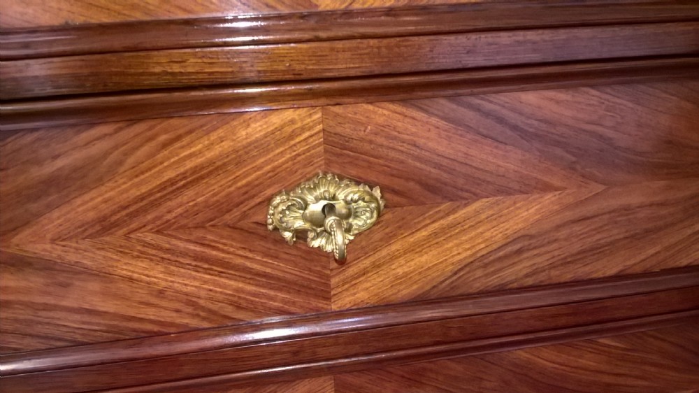 Late 19thC French Rosewood and Kingwood Semanier View II