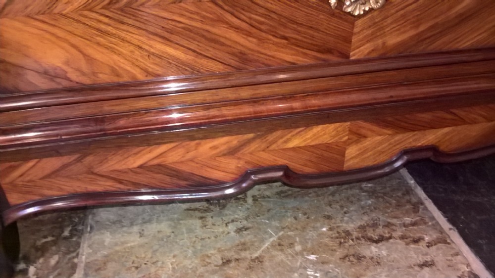 Late 19thC French Rosewood and Kingwood Semanier View X