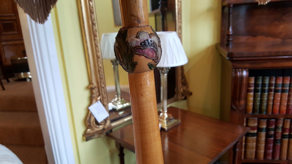 Art Deco Sycamore Standard Lamp  View IV
