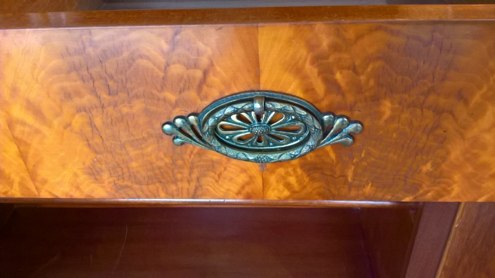 Late Victorian Satinwood Side Cabinet View XI