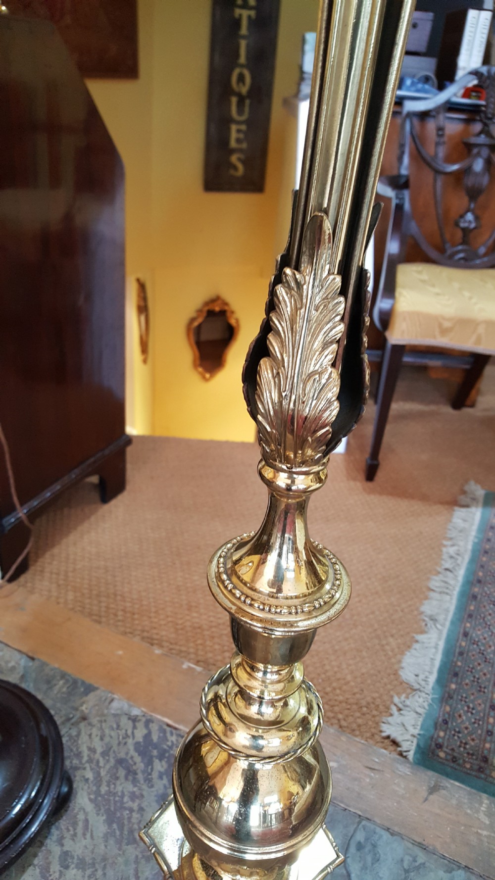 Edwardian Adam Revival Standard Lamp View VI