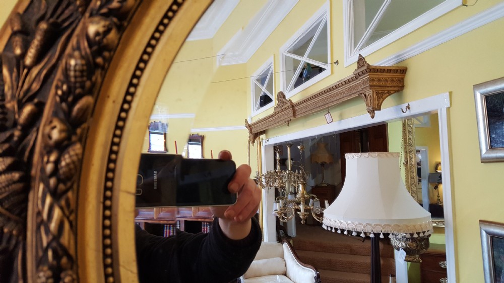 Early 20thC wall mirror View VI