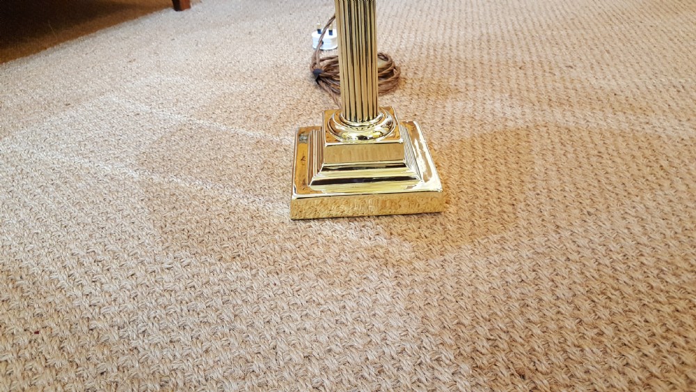 Edwardian Brass Table Lamp View II