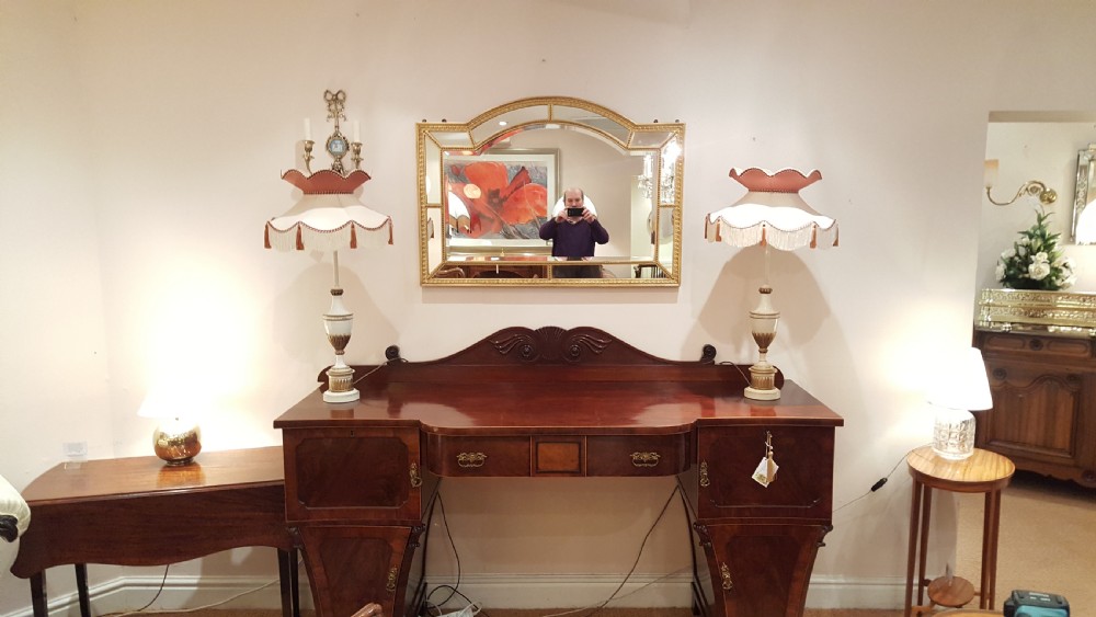 Edwardian Giltwood Mirror View II